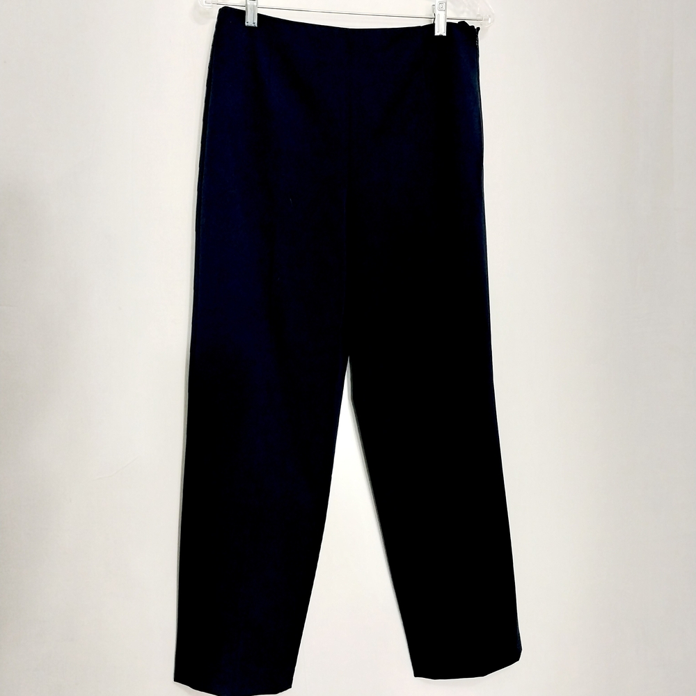🔵BOGO FREE🔵 Talbots Petites Pants Navy Blue Trousers 10P